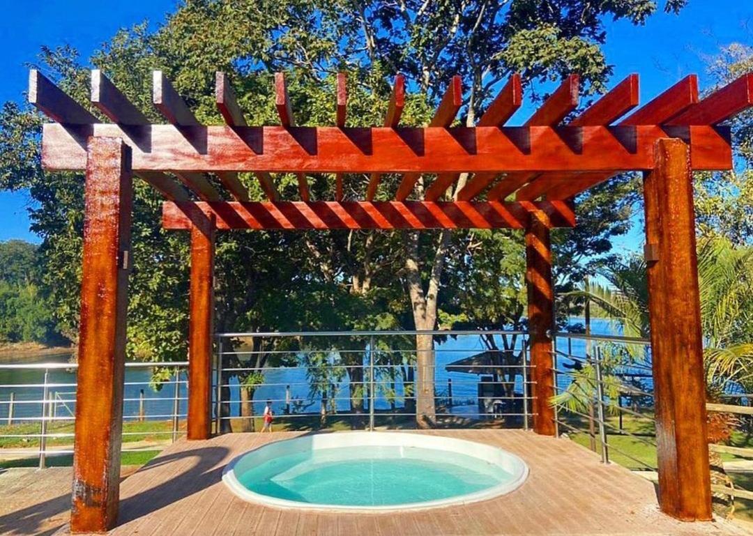 Apartamento Pontal Do Lago Калдас Новас Екстериор снимка